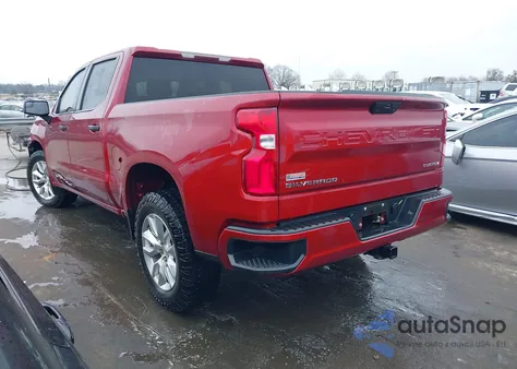 2020 Chevrolet Silverado 1500 2Wd Short Bed Custom из США, поврежденный, VIN 1GCPWBEH8LZ211972